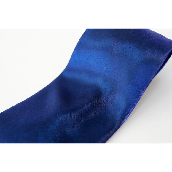 VTG 90s Le Monde Iridescent Necktie Business Corporate Wedding Classic Grandpa - Picture 5 of 14